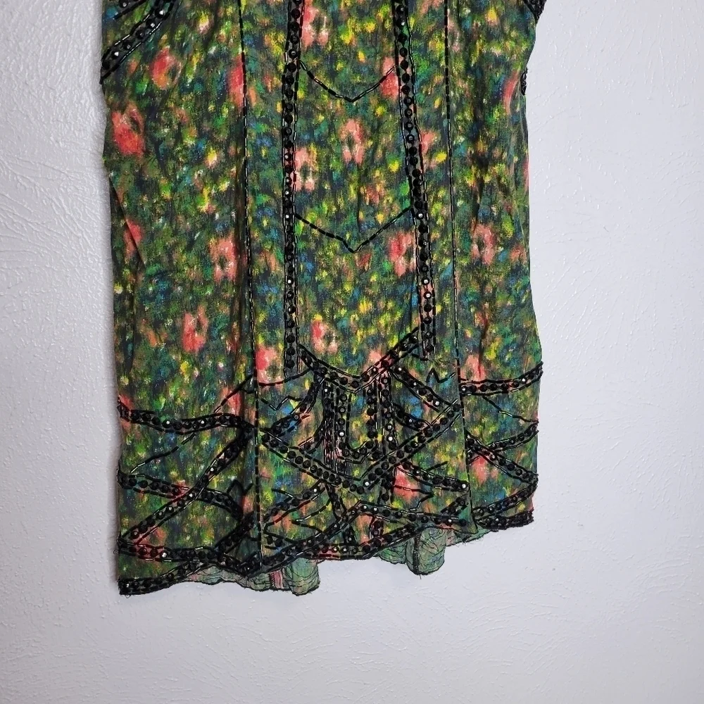 Free People Intimately Floral Sequin Dress Women's Size Extra Small - Picture 10 of 13